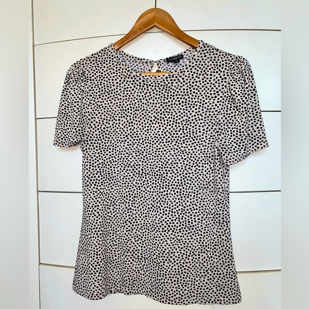 Express Baby Cheetah Spotted Blouse